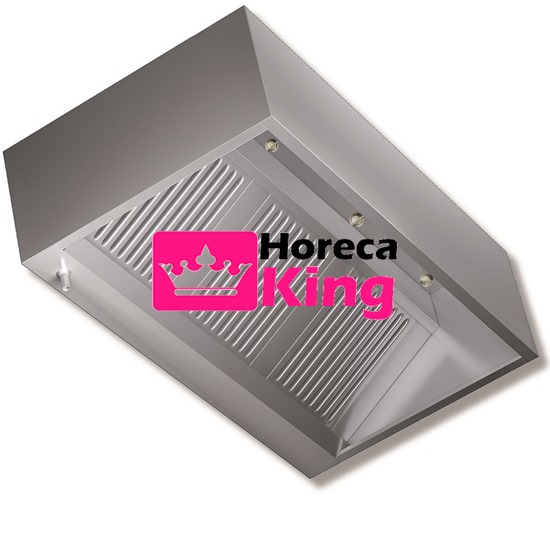 Doosmodel afzuigkap 4500x950x400 mm - Afbeelding 2