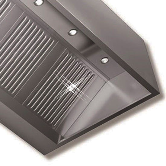 Doosmodel afzuigkap 4500x950x400 mm - Afbeelding 3