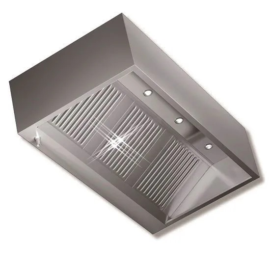 Doosmodel afzuigkap 4500x950x400 mm - Afbeelding 4