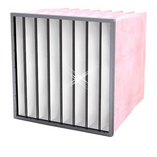 Filterkast F7 met motor 3250 m3/h - Afbeelding 2