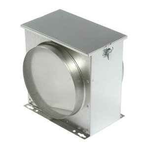 luchtfilterbox en vliesfilter 125 mm