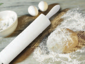 Deegroller Ø 9,5 x 37 cm van kunststof