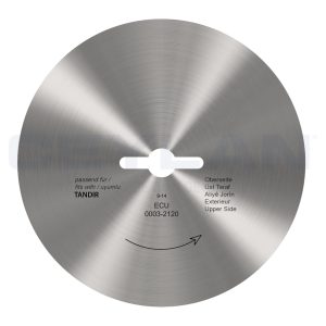 Circulair mes voor döner-/gyrosmessen, tandoor Ø 120 mm - glad - ECU