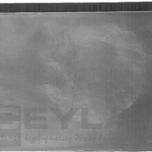 Rechthoekige pizzaplaat 50 x 35 cm. Alleen afhalen.