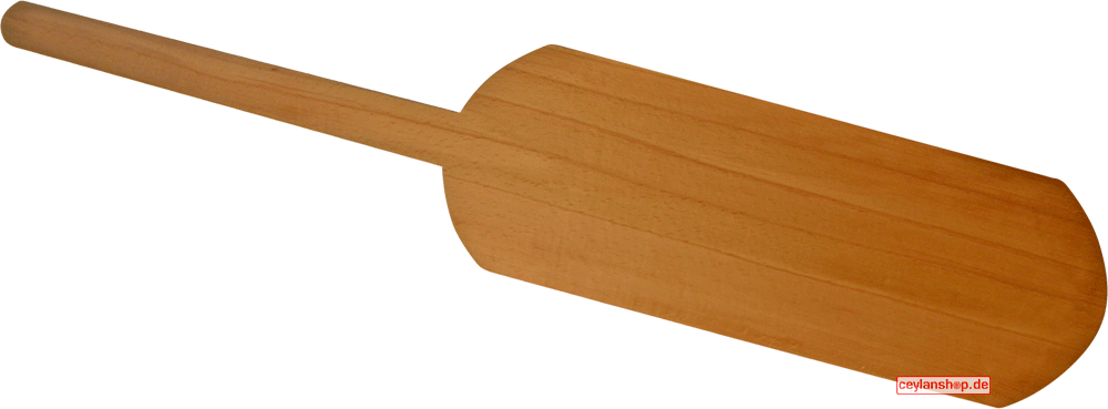 Pizza/Pide/Lahmacun schil (handschiller) – 22 × 55 × 40 cm – beukenhout – totale lengte 95 cm