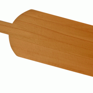 Pizza/Pide/Lahmacun schil (handschiller) – 22 × 70 × 40 cm – beukenhout – totale lengte 110 cm