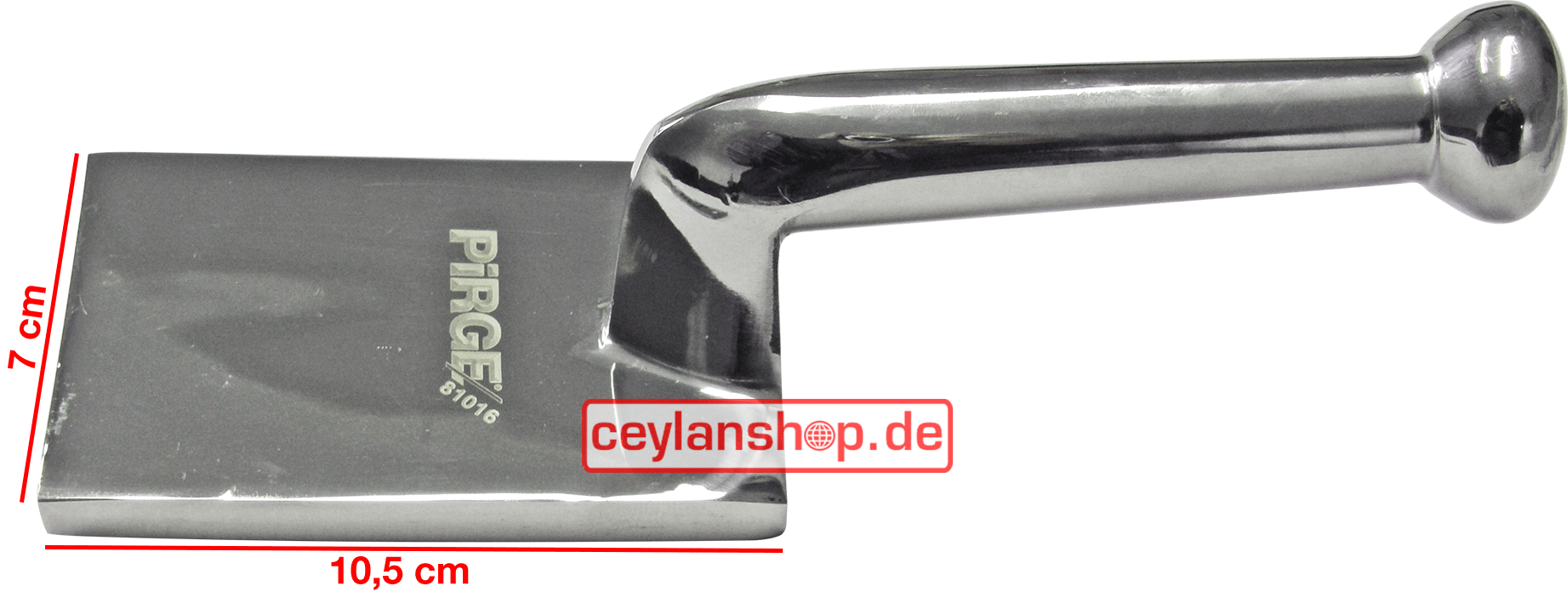 Vleesvermalser – plat – roestvrij staal – professionele schnitzelvermalser - Afbeelding 2