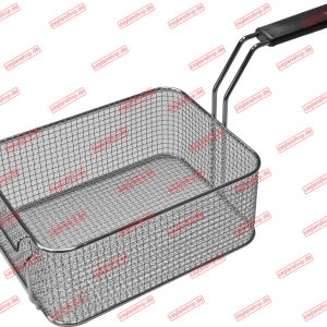 Frituurmand B: 21 cm - D: 27,5 cm - H: 11 cm voor Bertos