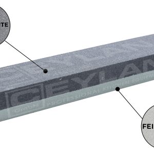 Wetsteen/slijpsteen, korrel 120+600 /