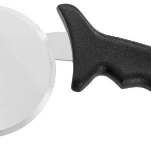 Pizzasnijder 100 mm met kunststof handvat voor pizza / Gladde pizzawiel 100 mm