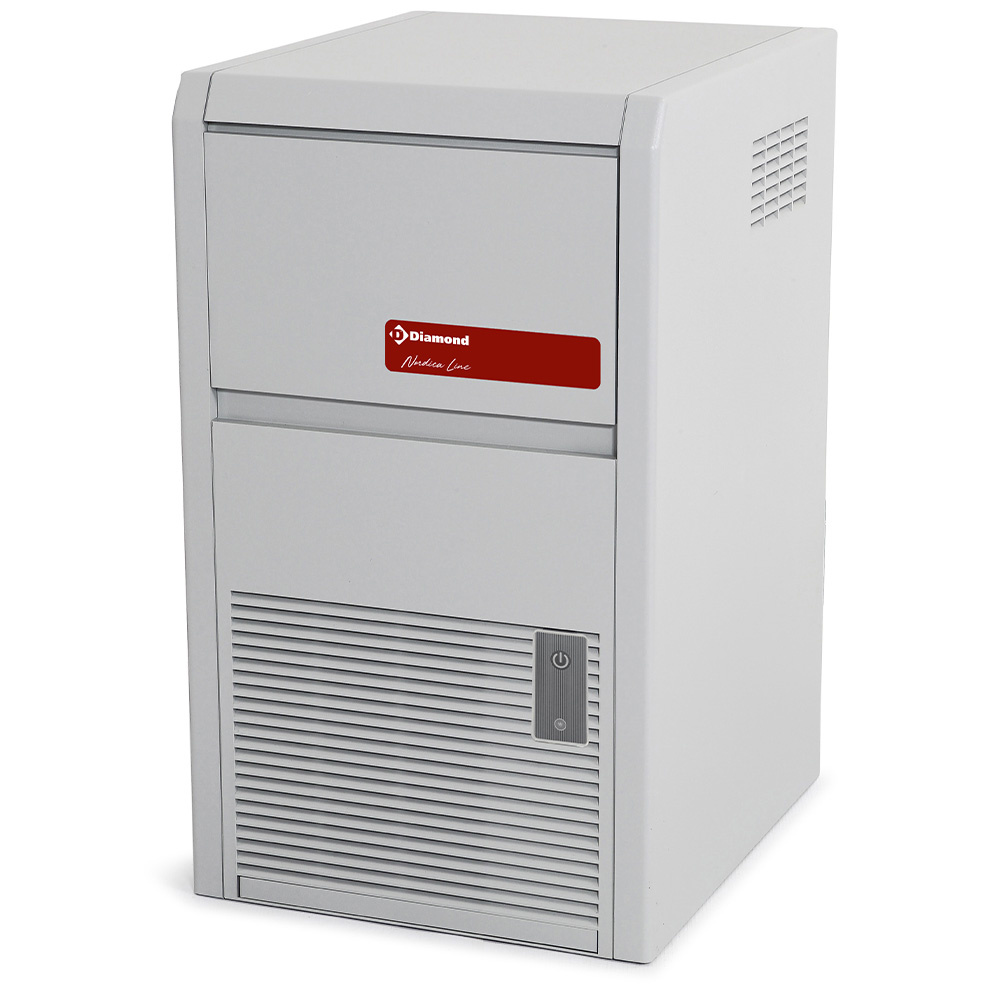 Hele ijsblokjesmachine 22 kg, met opslag - AIR