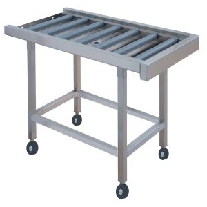 Rollenbaan op zwenkwielen (PVC-rollen)