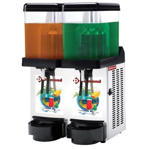 Gekoelde drankenautomaat, 2x 12 Lt.