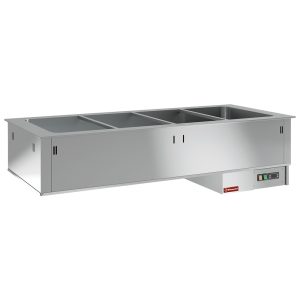 Element bain-marie spoelbak 4x GN 1/1