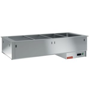 Element bain-marie spoelbak "droog" 5x GN 1/1