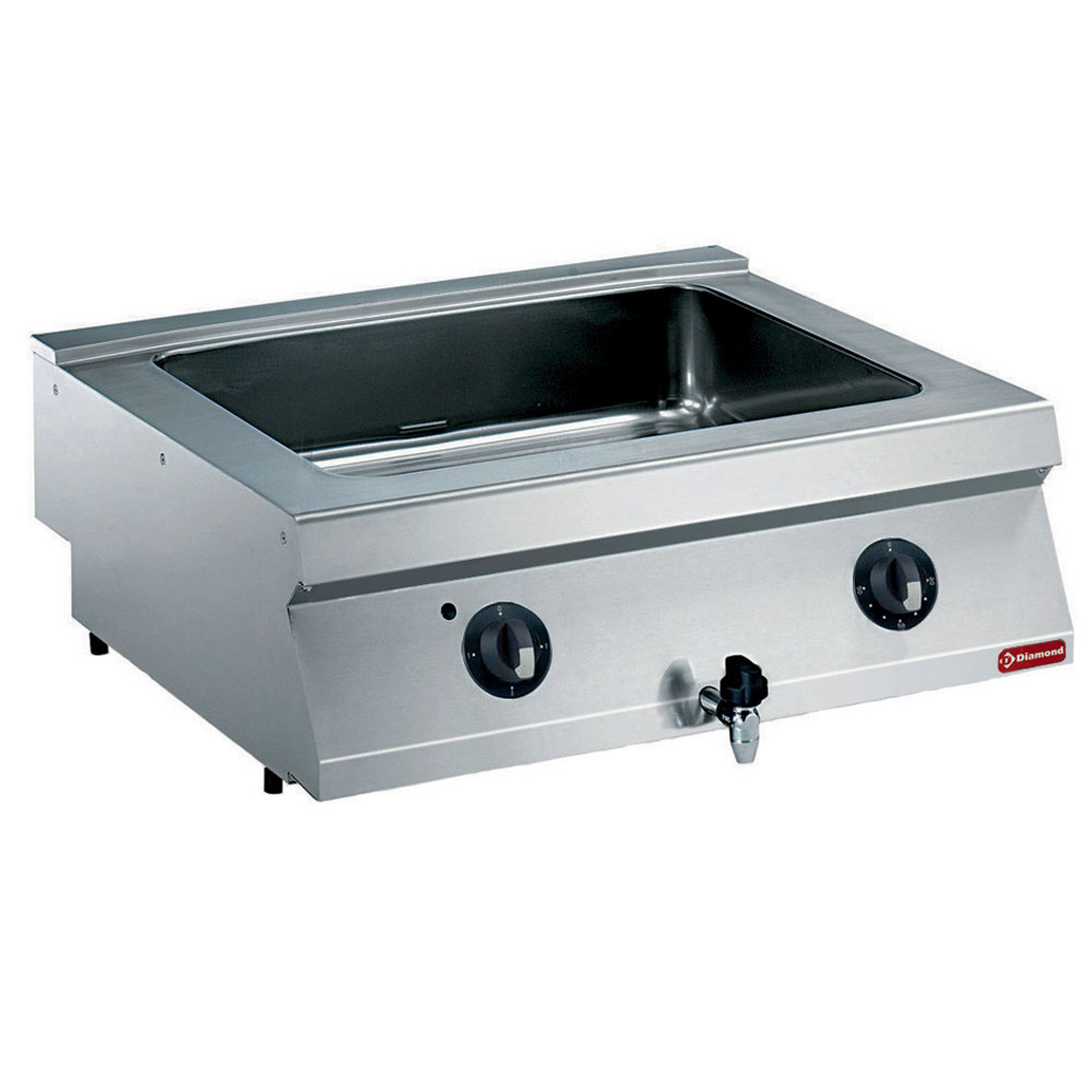 Elektrische bain-marie GN 2/1 diepte 150 mm -TOP-