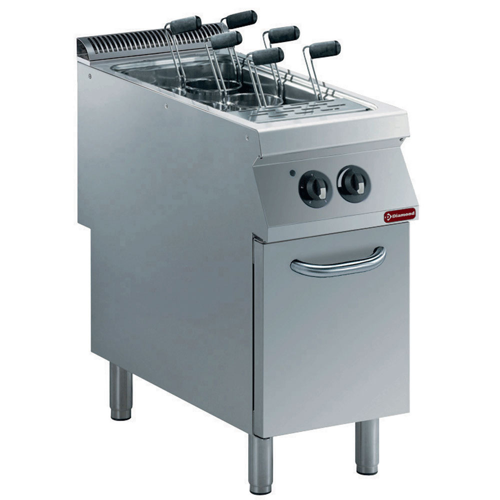 Elektrische pastakoker, 1 bak GN 1/1, op kast (zonder manden)