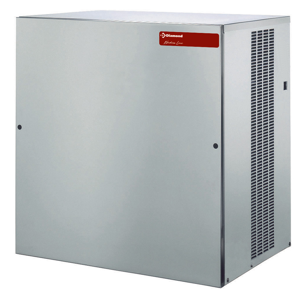 Platte ijsblokjesmachine 400 (zonder opbergruimte) - WATER