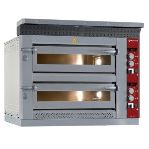 Elektrische pizzaoven, 2x 4 pizza's Ø 350 mm