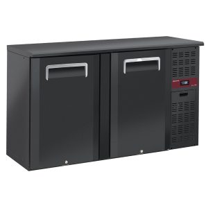 Flessenkoeler 2 deuren, 320 liter, verstelbare poten