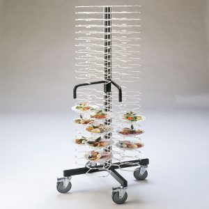 Trolley voor 96 borden Ø 240-310 mm, ruimte 60 mm