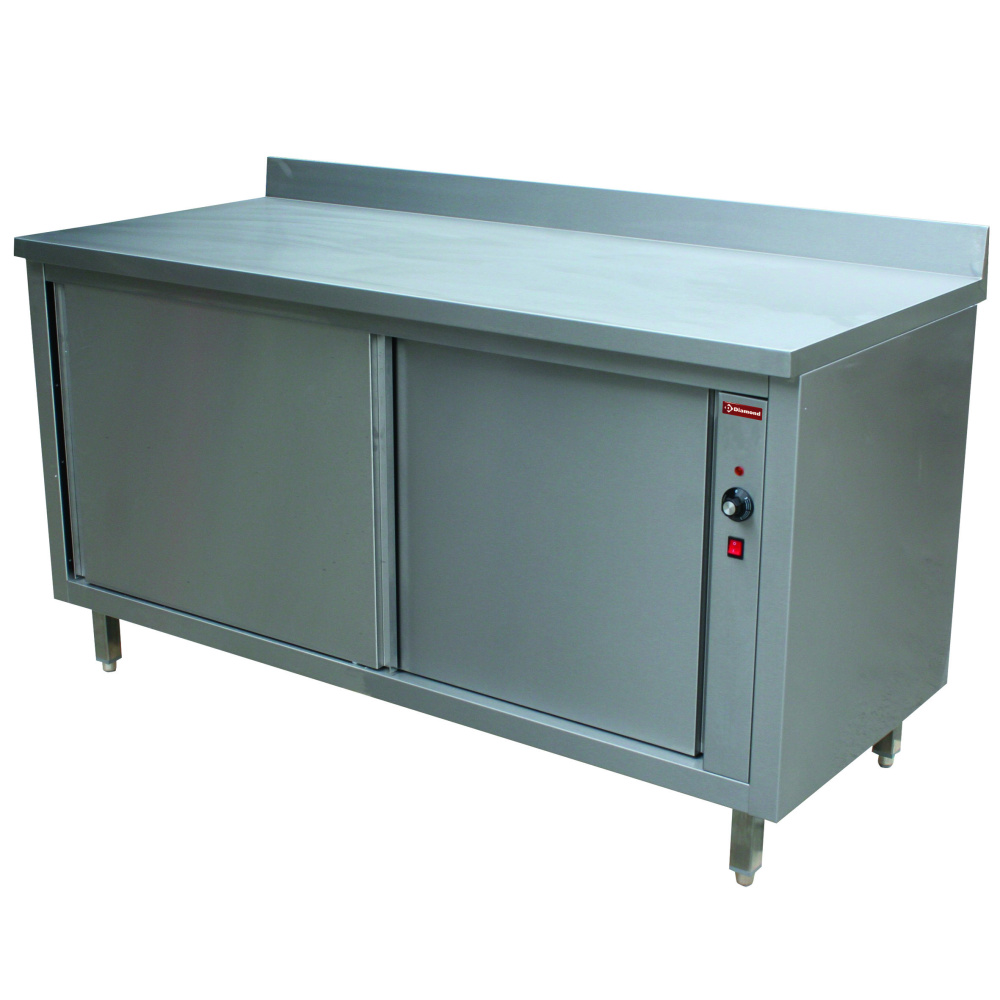 Verwarmde werkkasten schuifdeur + rand