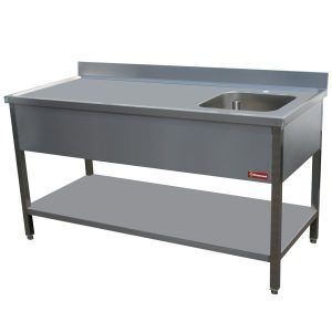 Chef tafel rechts tank 400X400XH275