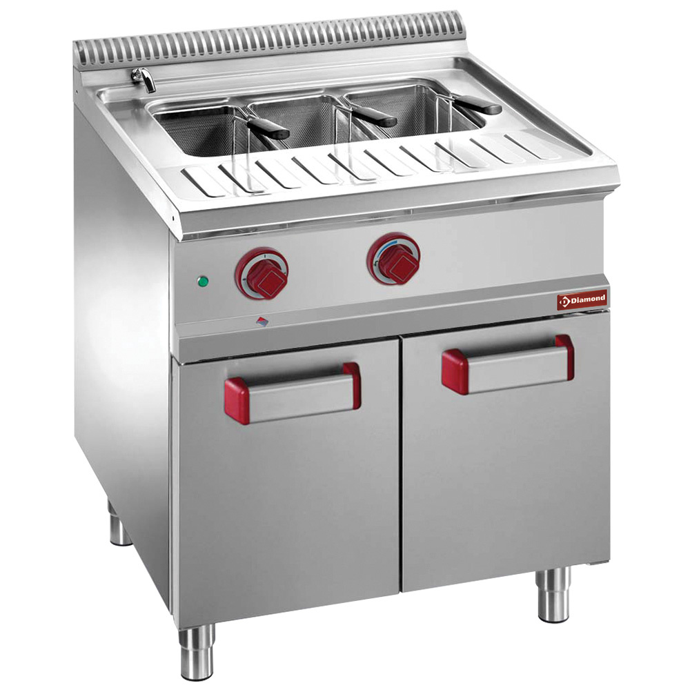 Elektrische pastakoker 1 40 liter tank (zonder manden), op kast