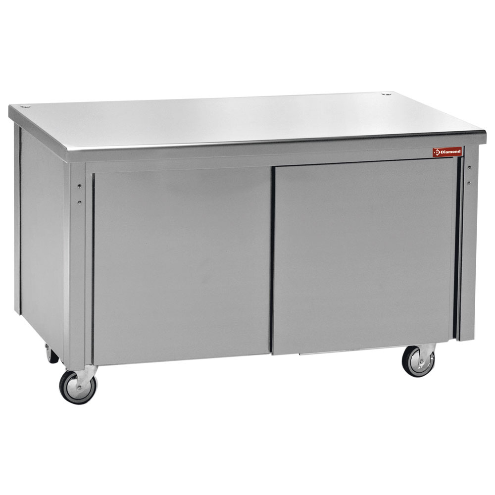 Neutraal kastelement, schuifdeuren 2x GN 1/1