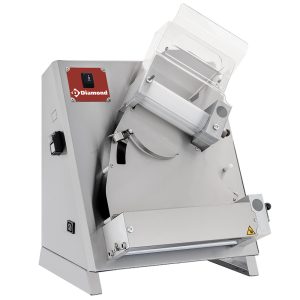 Pizzaroller Ø 320 mm, 2 rollen, van roestvrij staal