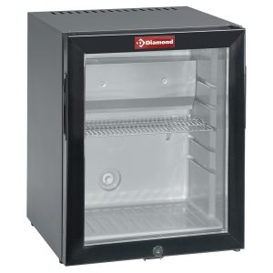 Minibar glazen deur, 32 liter
