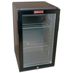 Minibar glazen deur, 52 liter