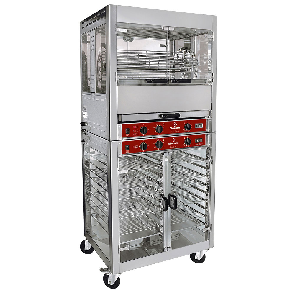 Draaiend draaispit, 25 kippen - Afbeelding 2