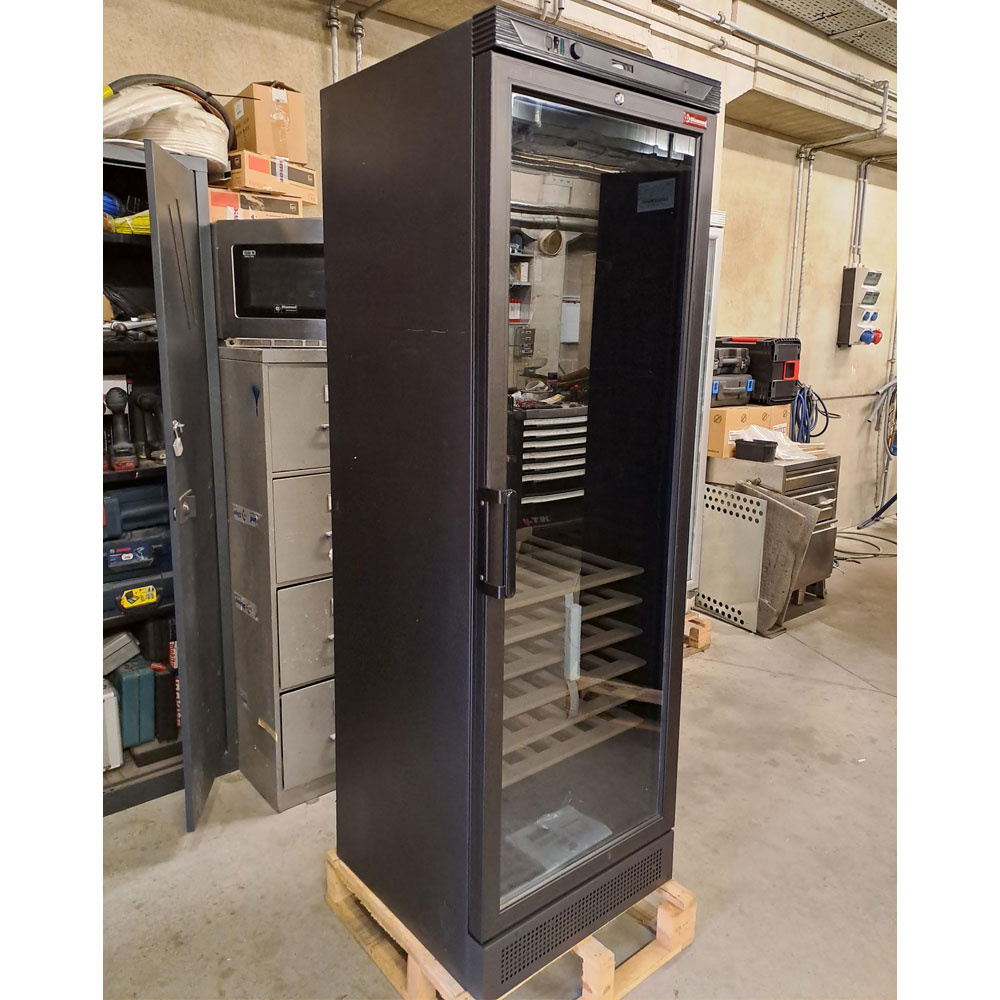 Geventileerde wijnkelder, 380 liter, ZWART - Afbeelding 2