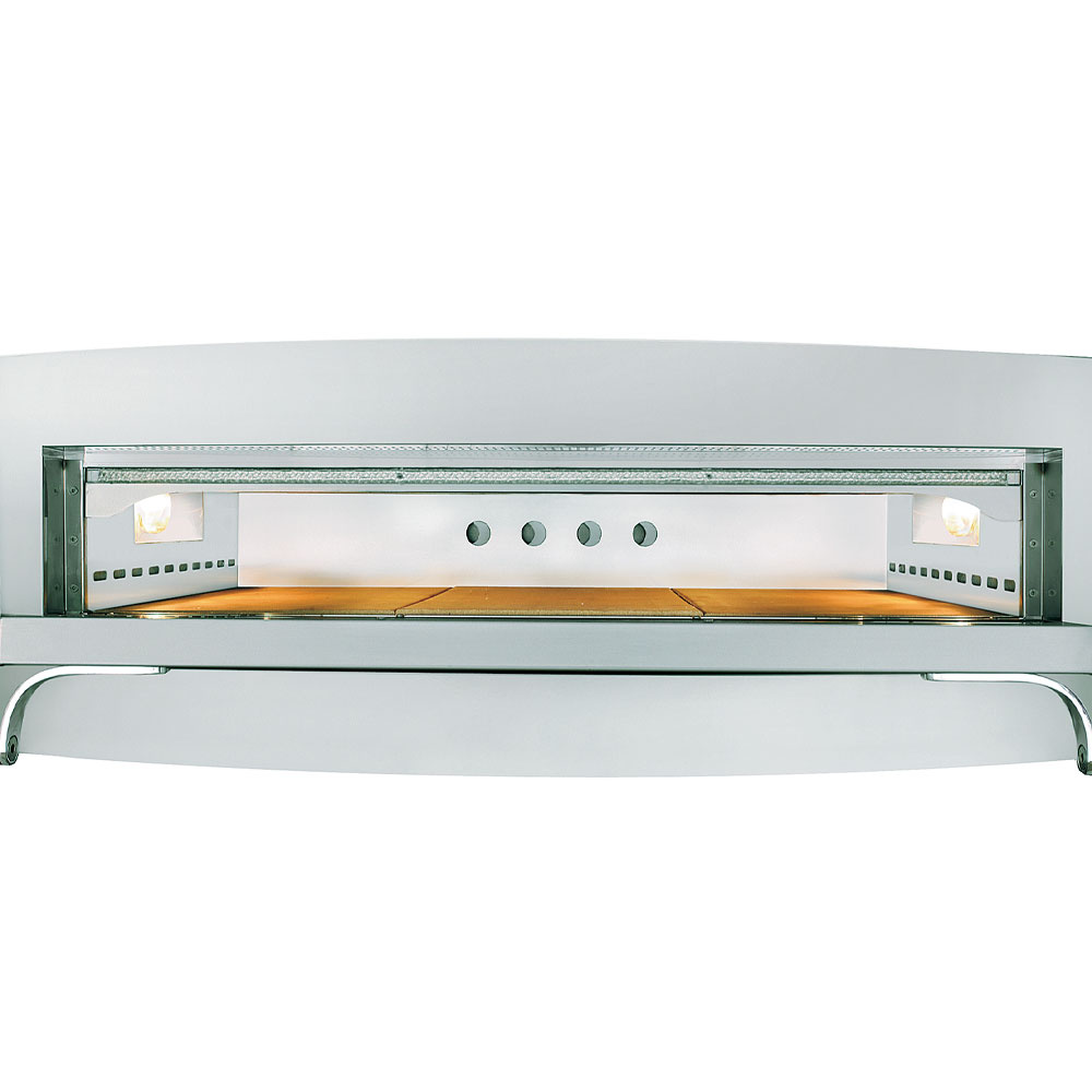 Elektrische oven, 1 kamer, 4 pizza's Ø 350 mm - Afbeelding 2