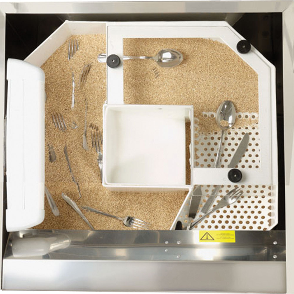 Bestekpolijstmachine, 7000-8000 stuks/u - Afbeelding 2