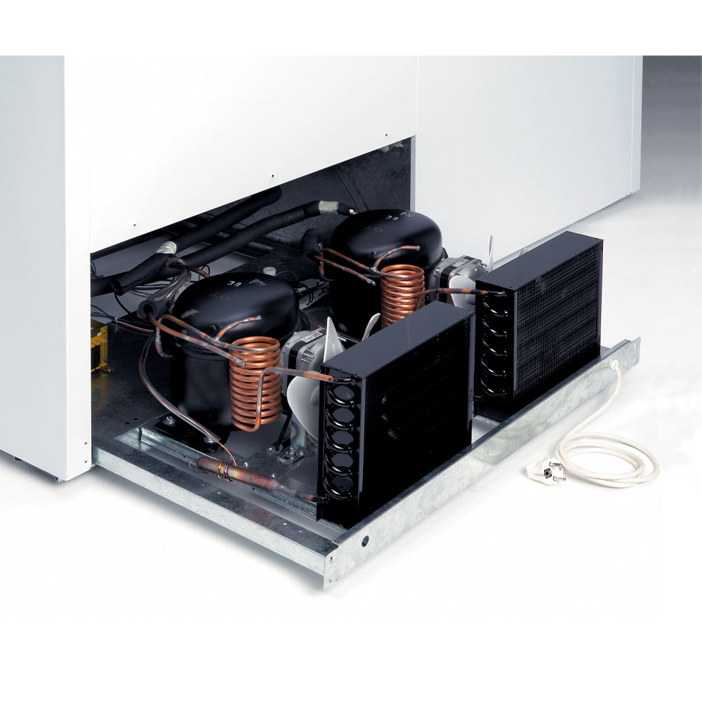 Panoramische diepvriezer 2 compressoren, 2 temperaturen - Afbeelding 3