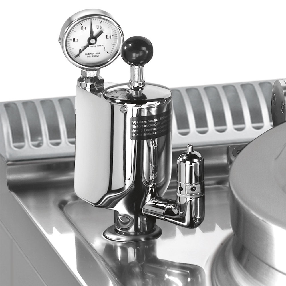 Gaskookpan 50 liter - indirecte verwarming - Afbeelding 2