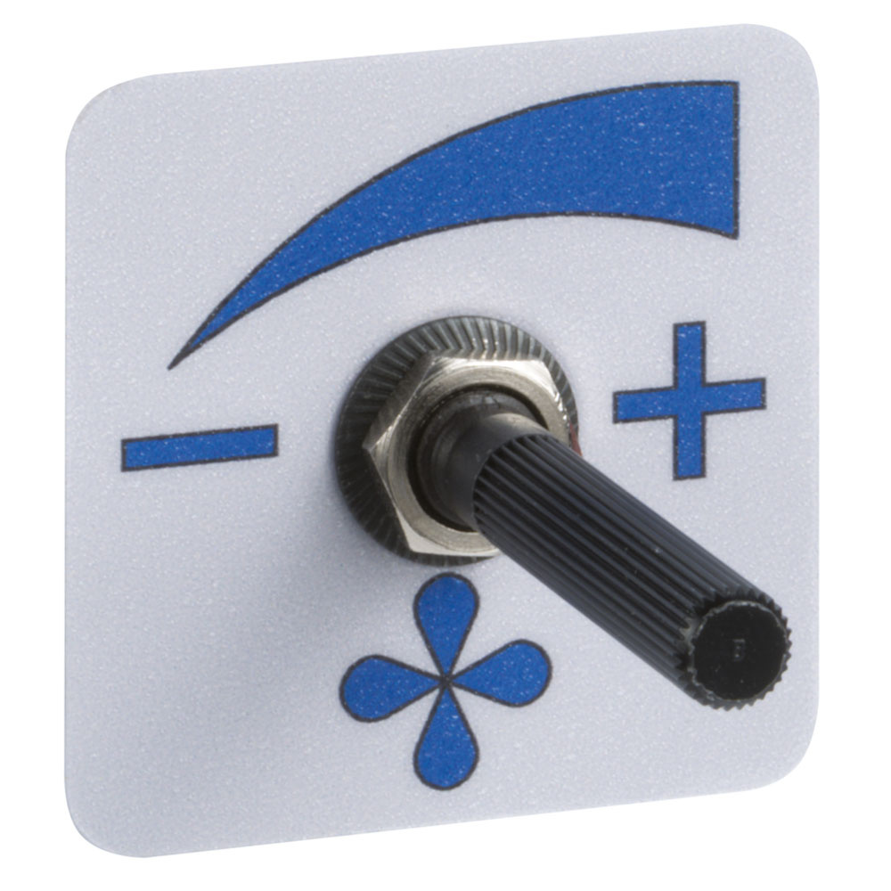 Geventileerde koeltoonbank met recht glaspaneel 90° met opbergruimte - ZWART - Afbeelding 3