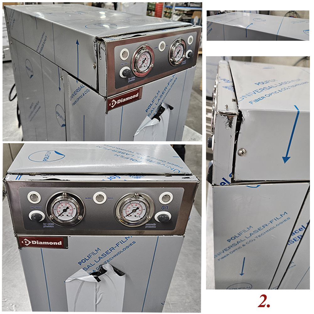 Omgekeerde osmose-unit 150 liter/u, expansievat, monoblok van roestvrij staal - Afbeelding 3