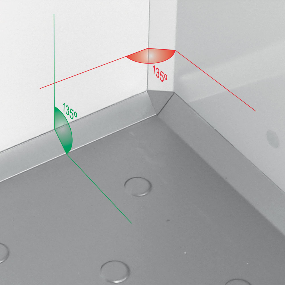 Kamer ISO 80, int. afm. 2440x2140xh1950 mm (10182 liter) - Afbeelding 5