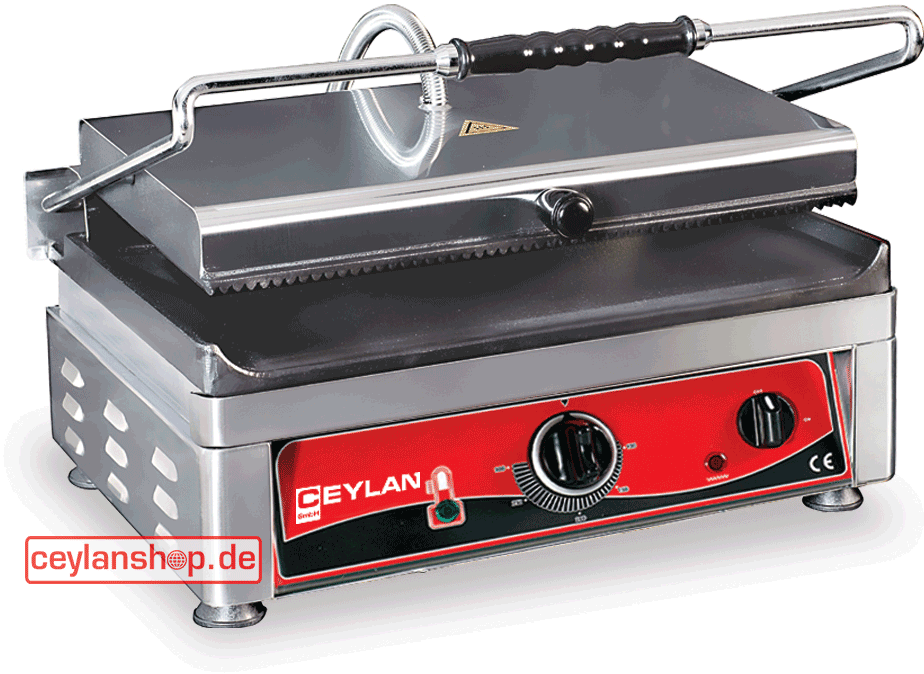 Contactgrill KG 2745-E | geribbeld boven en onder