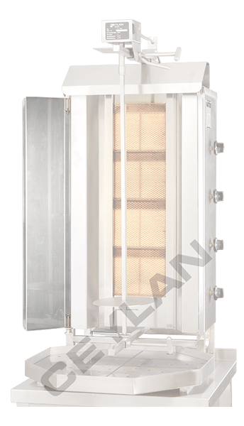 Draaideur (76 x 15,5 cm) GD4 /231 /171 /151 /221 KLG oud model met schroefset - Afbeelding 2