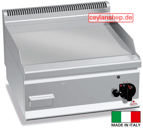 Elektrische bakplaat Glat Bertos Pluss 600