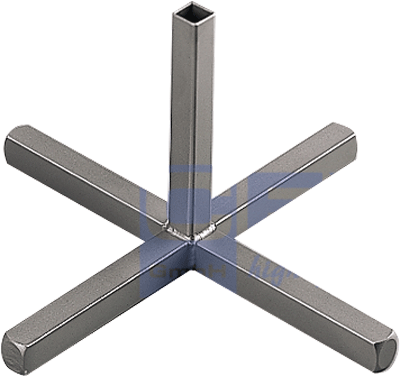 Handkruis 23,5 cm voor döner/gyros spit 12,5 mm