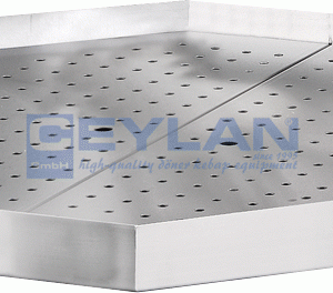 POTIS Achthoekige 50 cm vetopvangbak voor döner/gyrosgrills