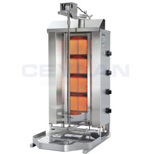 POTIS kebabgrill GD4 “Propaan” 30 mbar