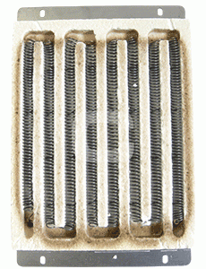 Nieuw model radiator voor KLG keramische kookplaat (alleen afhalen)