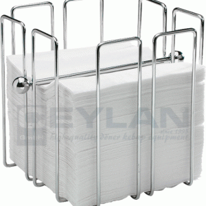 Servettenhouder 19x19 cm (150 servetten), H 19 cm