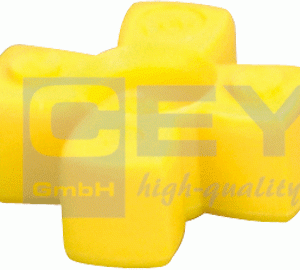 Getande ring (geel) voor Devran koppeling – Rotex GS 9 – geschikt voor CEYLAN & Devran kebabmessen